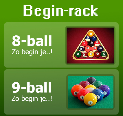 Begin-rack Poolen