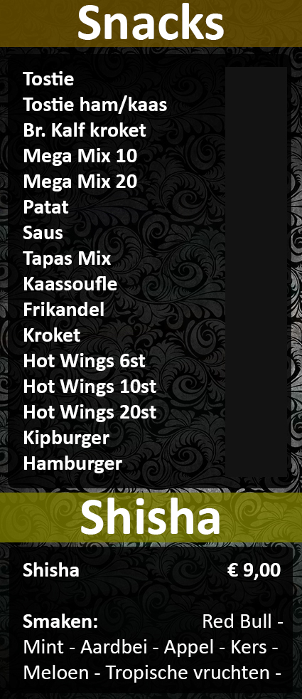 Overige prijzen